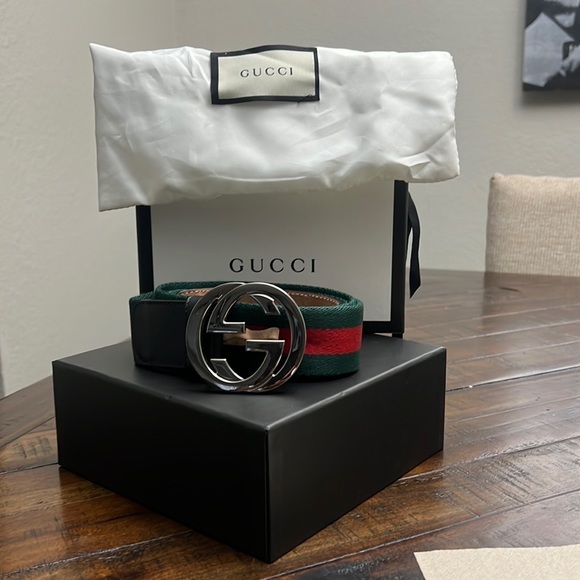 Gucci Web Belt - Picture 2 of 2
